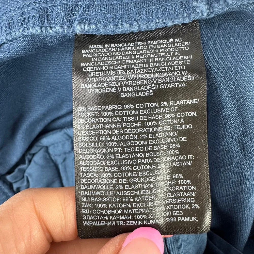 The North Face Motion Cargo Pants‎ Mens XL Blue Comfort Stretch Performance Tech